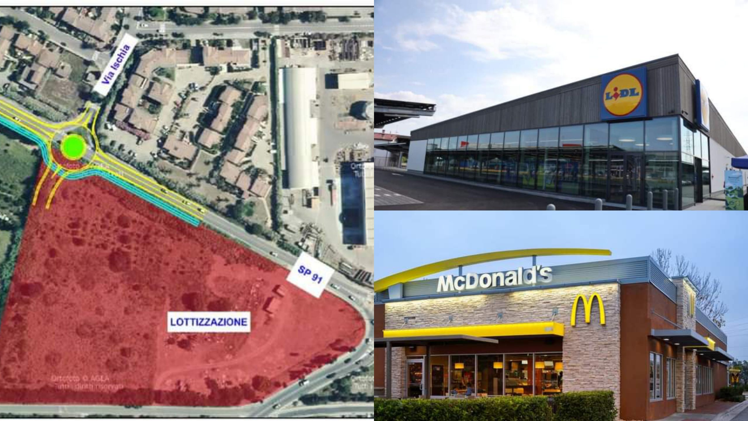 Capoterra, Lidl e Mc Donald’s al posto di “Servizi Generali”: a La Maddalena Spiaggia un nuovo grande polo commerciale