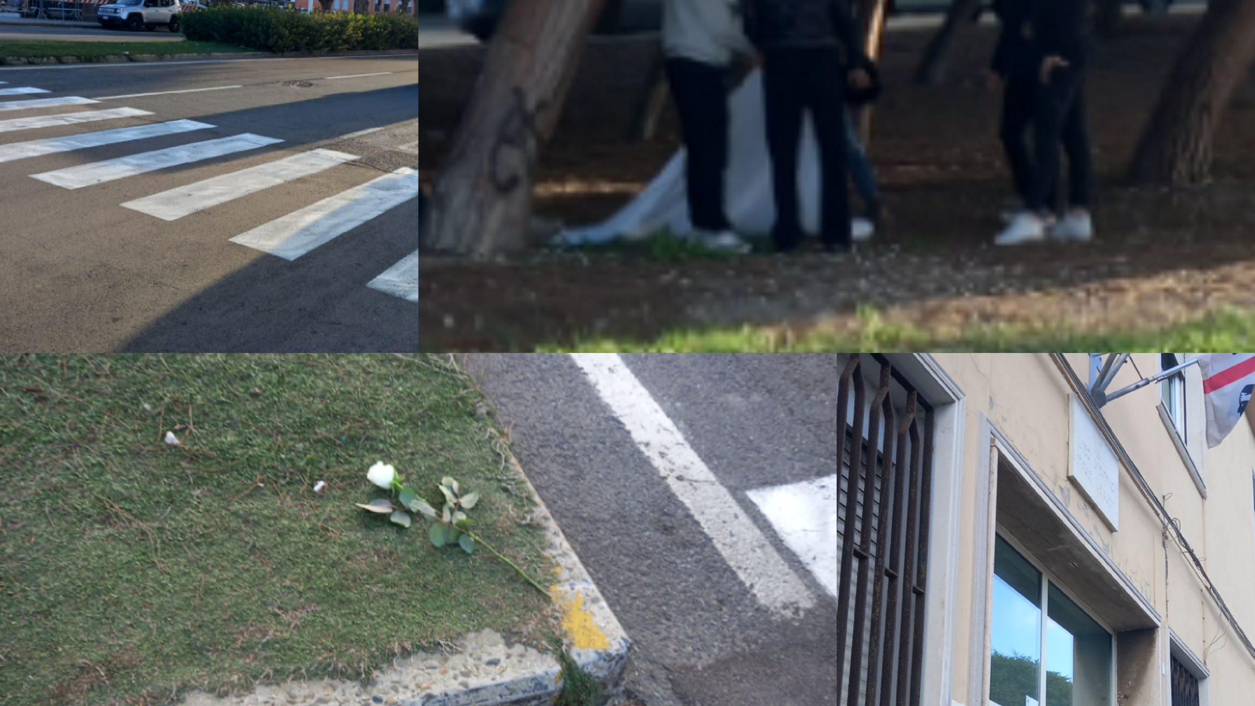 Cagliari, mazzi di fiori tra le mani di compagni e professori di Beatrice
