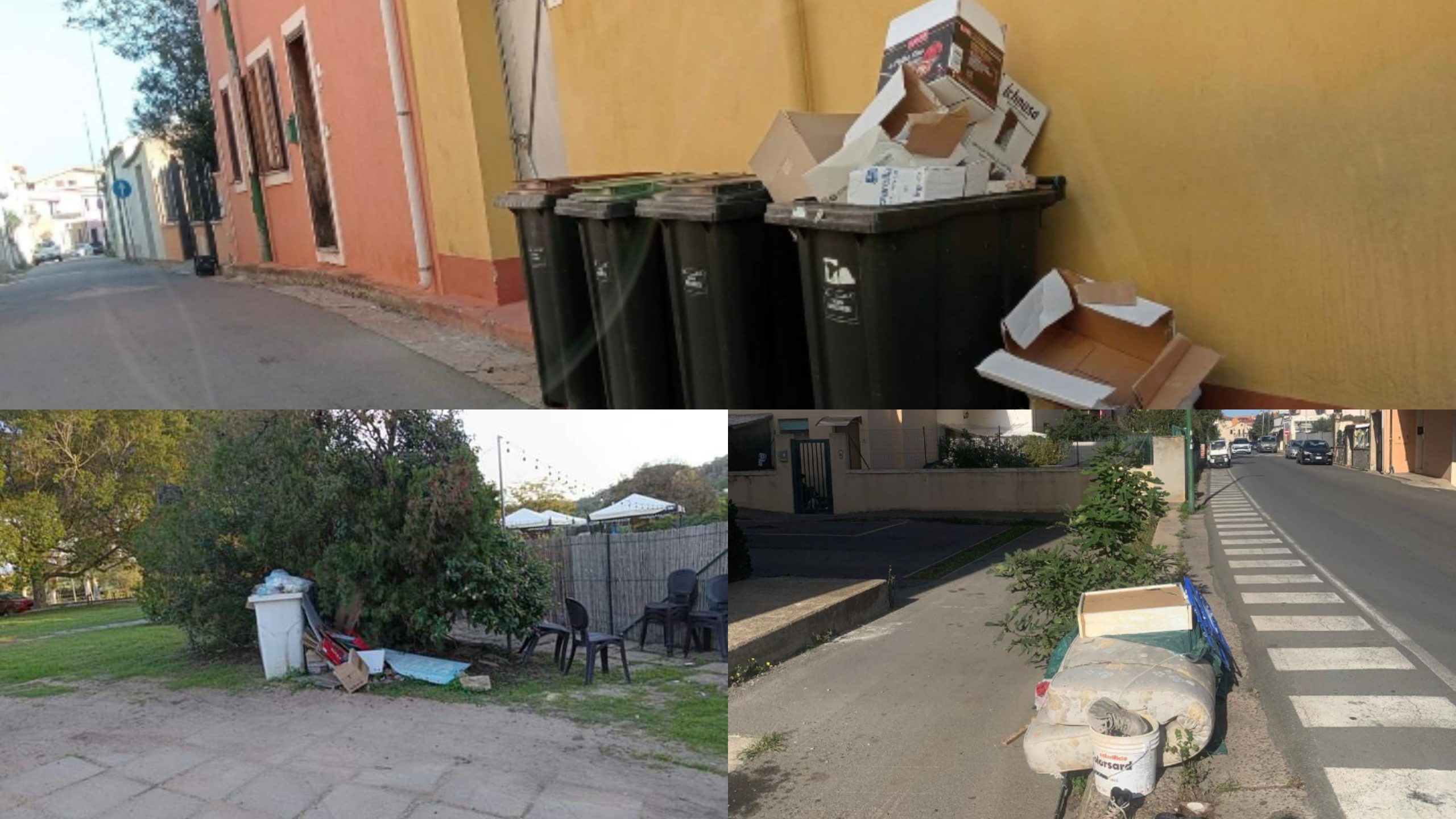 Capoterra, la guerra dei rifiuti non arretra: cittadini infuriati e stanchi di segnalare