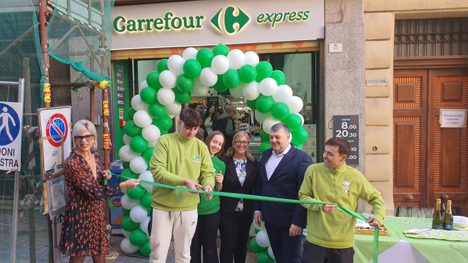 Carrefour Italia sbarca a Cagliari: aperto un nuovo express in città in via Manno