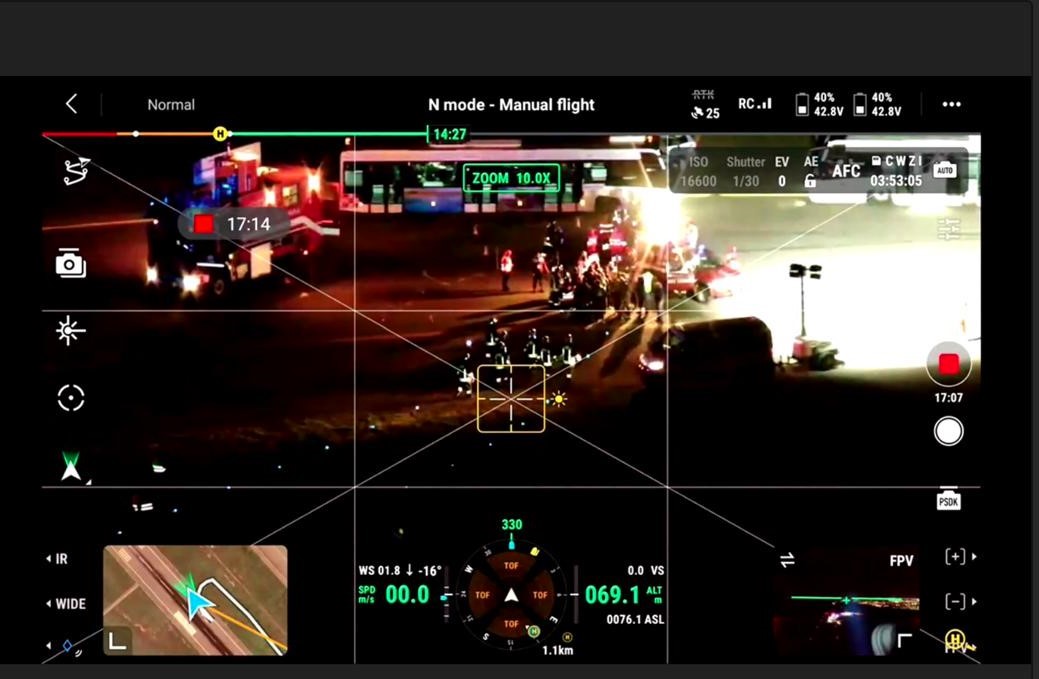 Cagliari, esercitazione all’aeroporto di Elmas: simulato un incidente di volo
