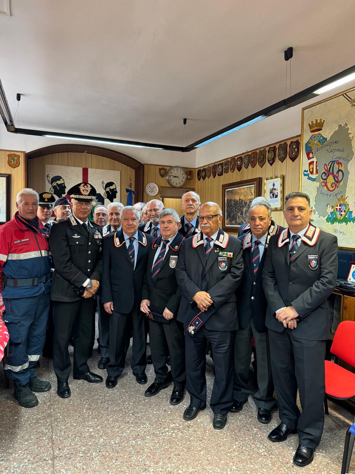 Incontro tra il Comandante provinciale di Cagliari e l’Associazione nazionale carabinieri