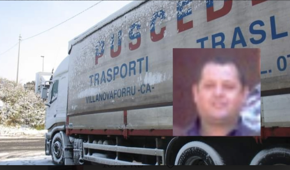Sardara e Villanovaforru in lutto per Emilio Pusceddu, autotrasportatore 55enne