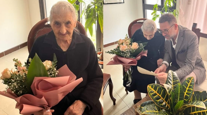 Ancora un compleanno da record a Silanus, 105 candeline per tia Pietrina Niola