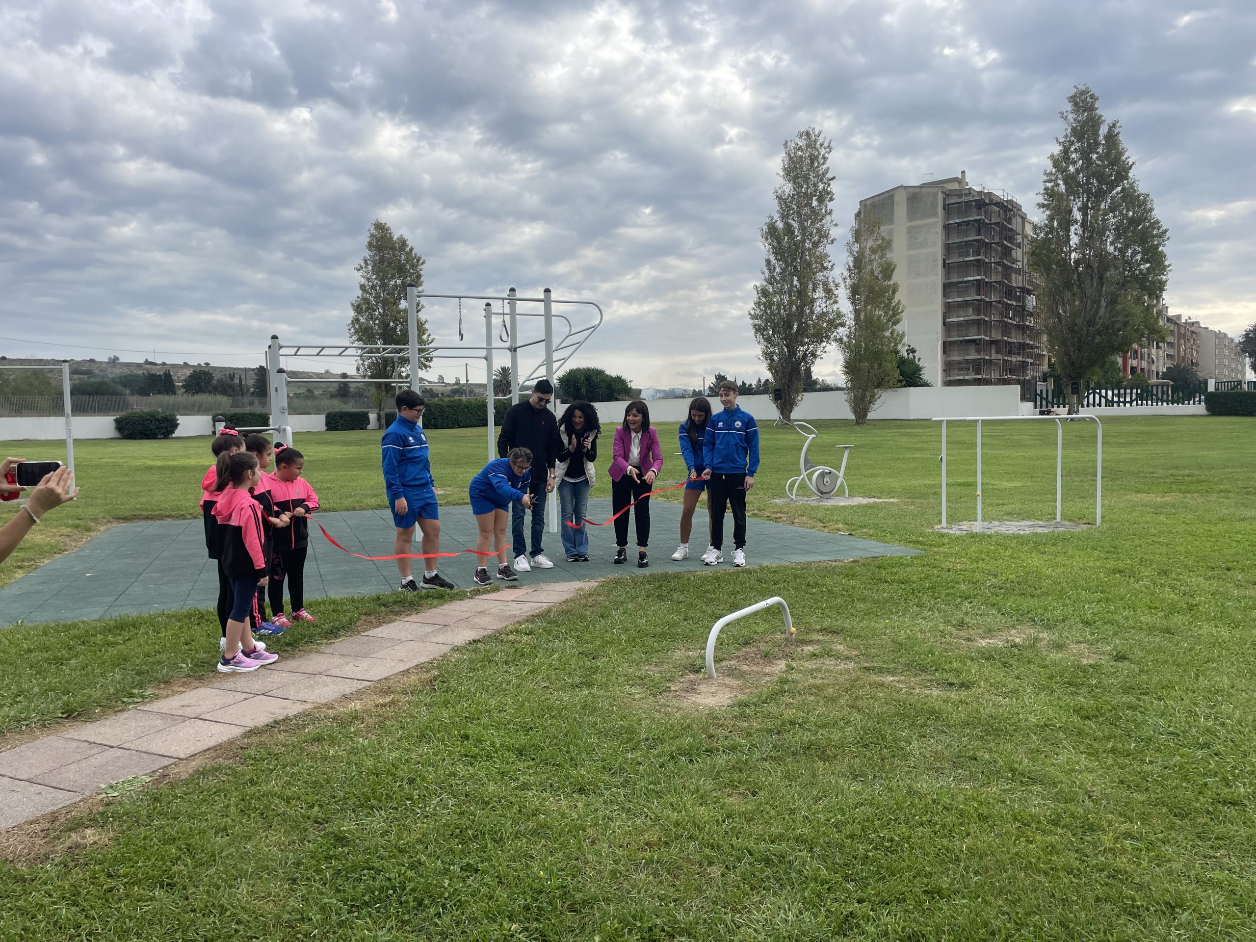 Quartu, arriva la palestra a cielo aperto nel cuore del Parco Europa: “Lo sport libero per tutti, dai giovanissimi agli over 65”