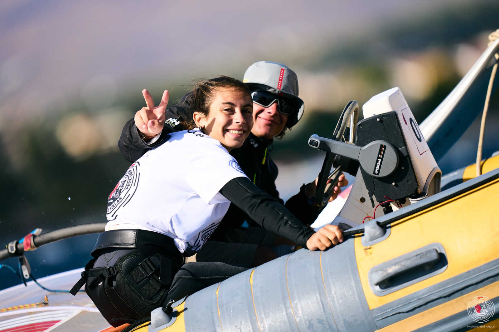 La cagliaritana Teresa Medde è nuovamente campionessa europea Techno 293 nel windsurf