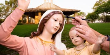 Donori riabbraccia la Madonna della Difesa restaurata