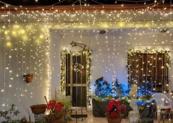 Concorso Migliori Luminarie in Sardegna 2024: Casa Dessì-Delio a San Giovanni Suergiu