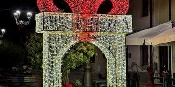 Villamassargia allestita a festa: “Luminarie importanti quanto un’opera pubblica”