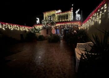 Concorso Migliori Luminarie in Sardegna 2024: Casa Sarritzu-Serra a Quartu