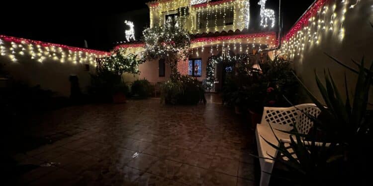 Concorso Migliori Luminarie in Sardegna 2024: Casa Sarritzu-Serra a Quartu