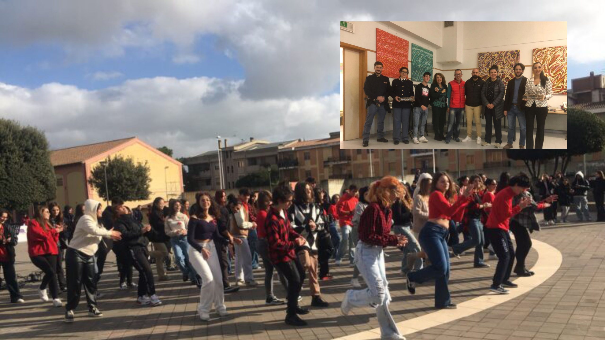 Cagliari, i ragazzi del Foiso Fois invadono il centro in nome del rispetto e dell’amore