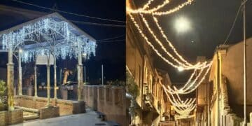 Villacidro, la magia del Natale illumina il paese