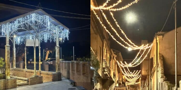 Villacidro, la magia del Natale illumina il paese
