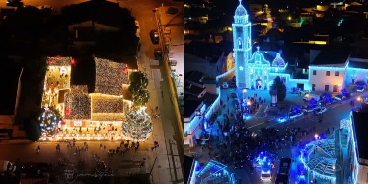 Senorbì: dalla casa più illuminata di tutta la Sardegna alla Chiesa che brilla con migliaia di luminarie