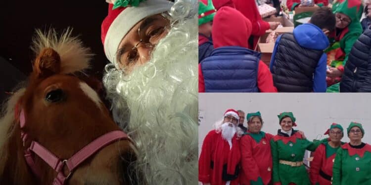 Samassi, giocattoli per tutti i bambini donati dalla comunità e distribuiti da elfi