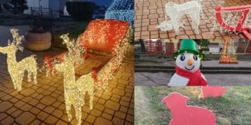 Addobbi natalizi vandalizzati a Sinnai e Sestu: ripristinati dopo un solo giorno