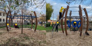 Villamar, sotto l’albero di Natale un mini lunapark con Cosmo e Esalena