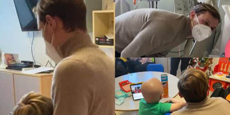 Barella, campione in campo come nella vita: insieme alla moglie fa visita ai bambini che lottano per sconfiggere il male