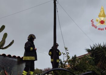 Maltempo in Sardegna: boom di chiamate ai Vigili del Fuoco