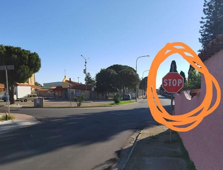 Pericolo a Capoterra, stop bruciato in via dei Fagiani a Frutti d’Oro