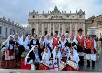 Assemini, il Gruppo Folk San Pietro dal Papa