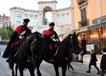 Cagliari, le festività natalizie tra tradizione e sicurezza con i carabinieri