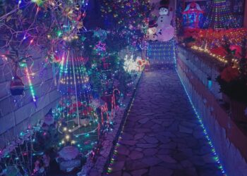 Concorso Migliori Luminarie in Sardegna 2024: Casa Caddeo a Quartucciu