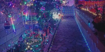 Concorso Migliori Luminarie in Sardegna 2024: Casa Caddeo a Quartucciu