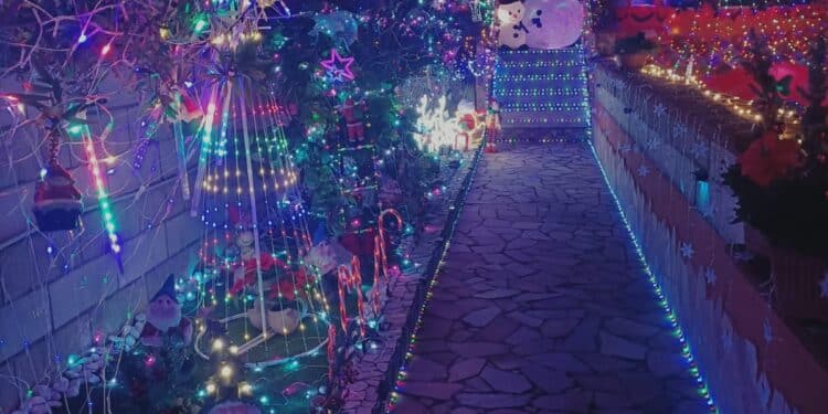 Concorso Migliori Luminarie in Sardegna 2024: Casa Caddeo a Quartucciu