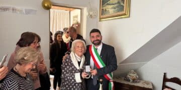 Una giornata speciale per la città di Cagliari: festeggiato il centesimo compleanno della signora Vittoria Secci