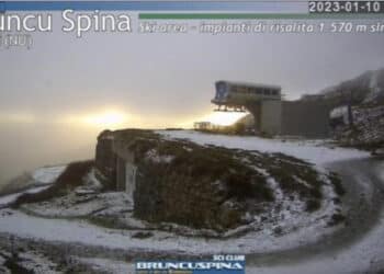 Gennargentu innevato, pioggia e vento: weekend festivo sotto zero in Sardegna