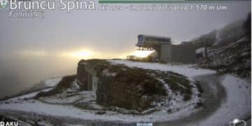 Gennargentu innevato, pioggia e vento: weekend festivo sotto zero in Sardegna