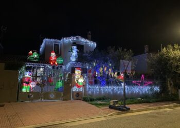 Concorso Migliori Luminarie in Sardegna 2024: Casa Pilia a Villa San Pietro