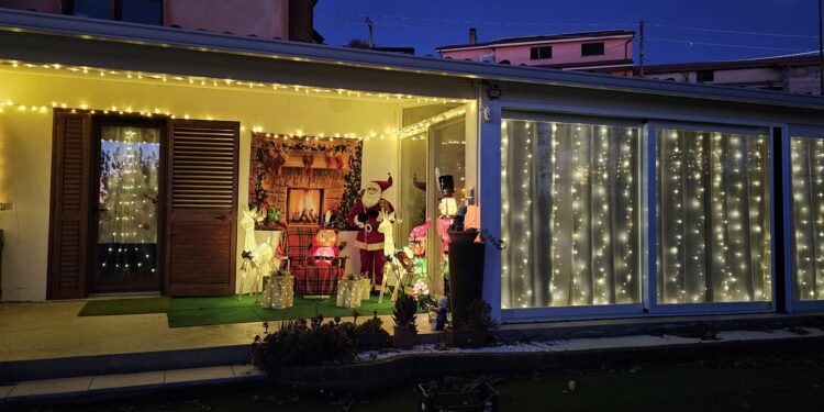 Concorso Migliori Luminarie in Sardegna 2024: Casa Atzori-Perdighe a Escolca