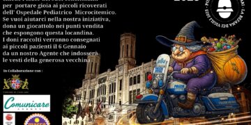 Cagliari, torna la Befana dei Vigili: un gesto di solidarietà per i pazienti del Microcitemico
