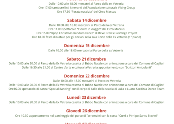 La magia del Natale a Pirri: eventi, mercatini e divertimento per tutti, ecco i tantissimi eventi previsti