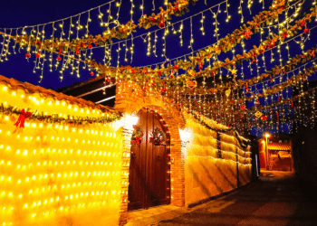 Concorso Migliori Luminarie in Sardegna 2024: Casa Meloni-Lecca a Sanluri