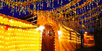 Concorso Migliori Luminarie in Sardegna 2024: Casa Meloni-Lecca a Sanluri