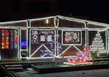 Concorso Migliori Luminarie in Sardegna 2024: Casetta Manca a Serri