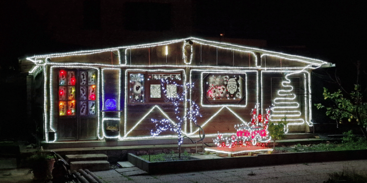 Concorso Migliori Luminarie in Sardegna 2024: Casetta Manca a Serri