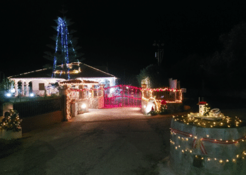 Concorso Migliori Luminarie in Sardegna 2024: Casa Piredda-Dessì a San Giovanni Suergiu