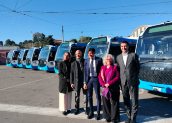Cagliari, presentati nel deposito di viale Ciusa i 45 nuovi mezzi elettrici del Ctm
