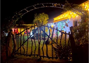 Concorso Migliori Luminarie in Sardegna 2024: Casa Manca a San Giovanni Suergiu