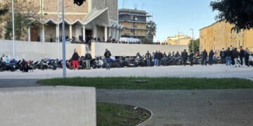 L’ultimo saluto a Matteo Demuro:  commovente corteo di moto in suo ricordo dopo i funerali a Cagliari (VIDEO)