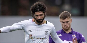 Fiorentina-Cagliari 1-0, niente bacione a Firenze: Cataldi rovina il piano tattico, i rossoblù non segnano