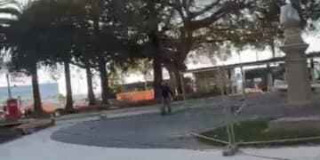 Cagliari, in arrivo la nuova piazza Matteotti: ecco la nuova fontana e il pavimento tutto bianco (VIDEO)