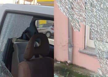 Cagliari, ladri ancora in azione a Pirri: distrutti i finestrini di un’auto