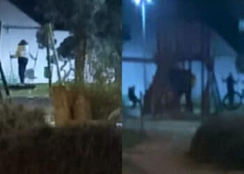 Serramanna, giochi del parco utilizzati dai più grandi in maniera errata