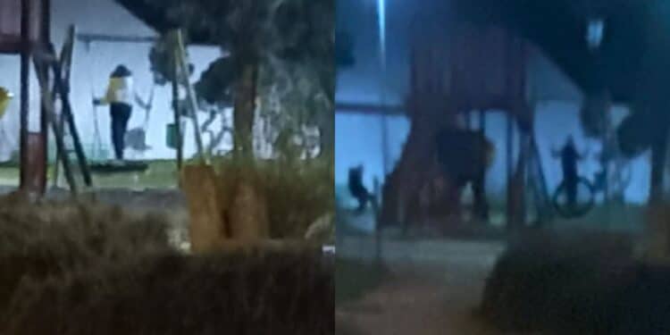 Serramanna, giochi del parco utilizzati dai più grandi in maniera errata